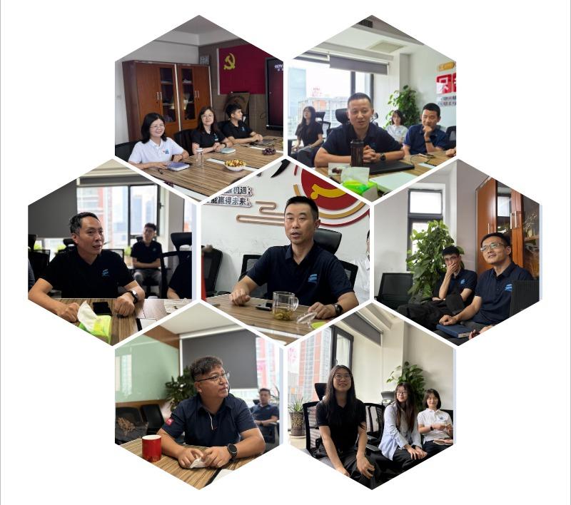 兆通企业组织员工集体观看九三大阅兵